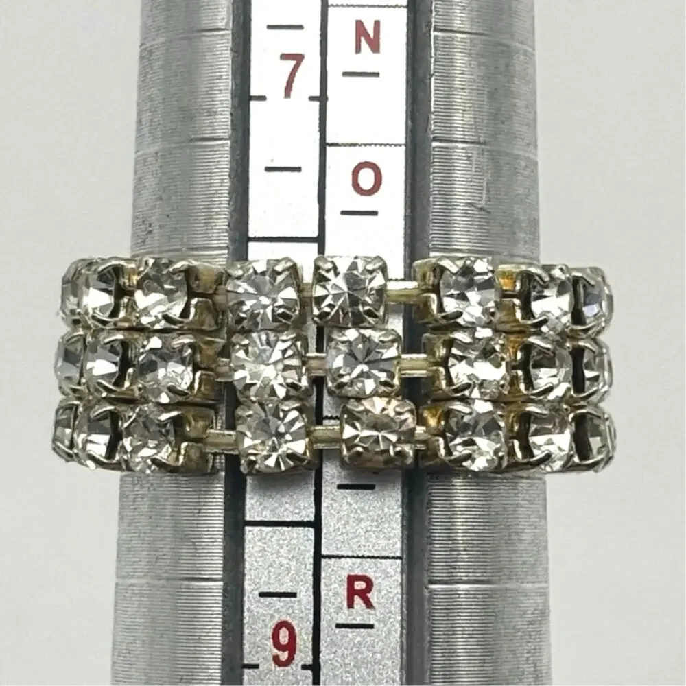 Silver Crystal Ring